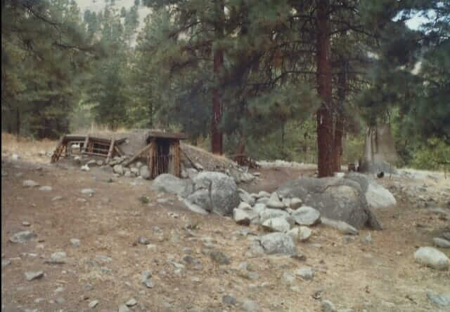 The small hut that Tao Berman was born in.